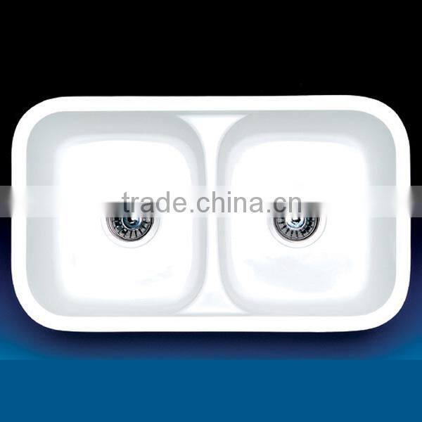 Under Mount Kitchen Sink/New design double bowl large kitchen sink