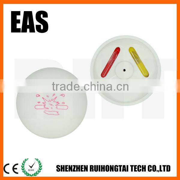 Black Round Security Ink Tags for Retail Loss Prevention