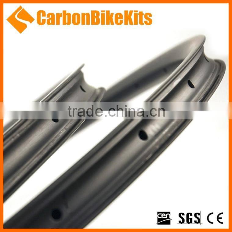 Free europe duties & taxes tubeless Hookless down hill MTB rims 25mmx35mm mtb 29 carbon rim S-DH29-35