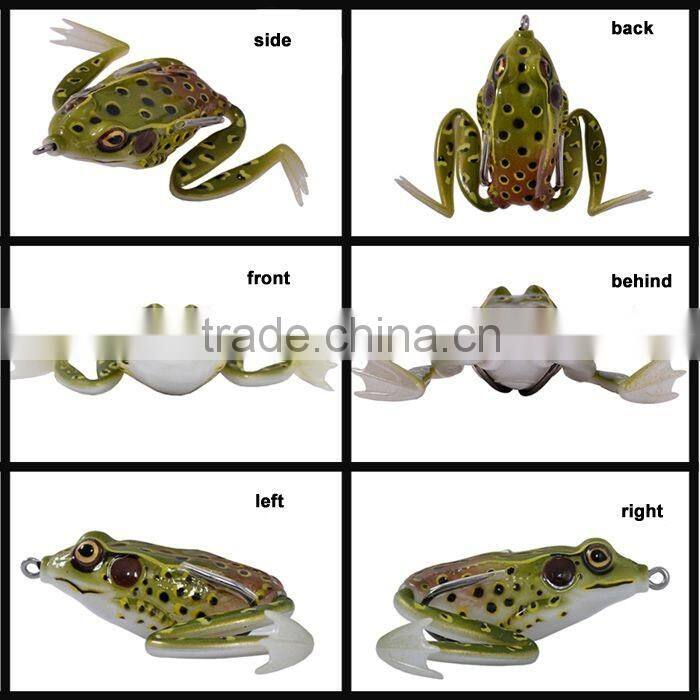 Cheap Emulational Fishing Frog Soft Frog Fishing Lures