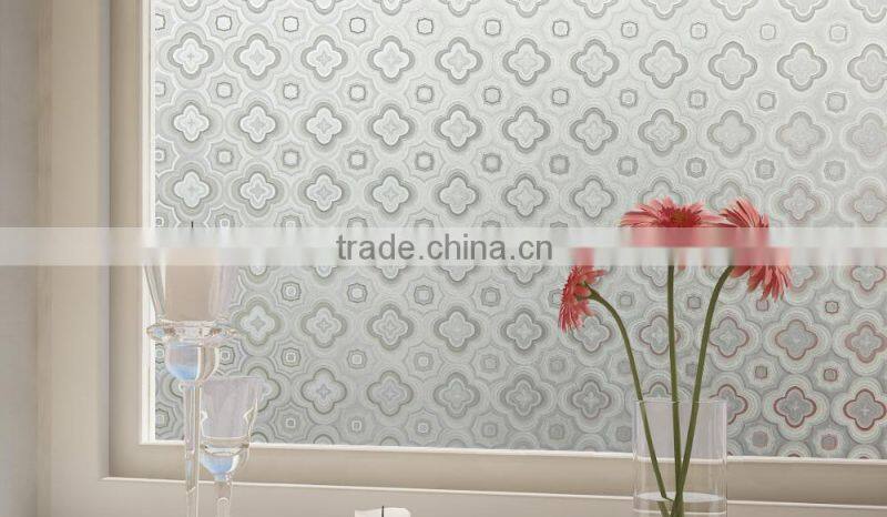 3ft*66/82ft vision removable static cling glass decorated film