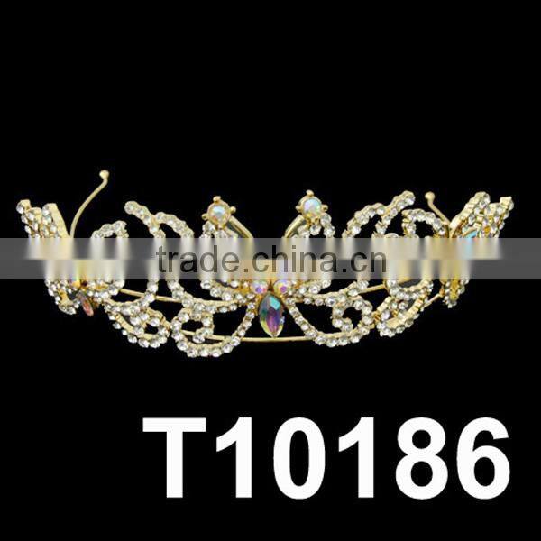 custom prom rhinestone pearl crowns tiaras