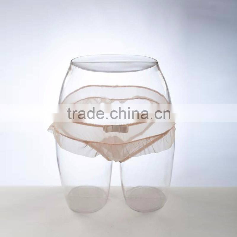 2014 new PC pro-environment transparent male hip mold man torso mannequin