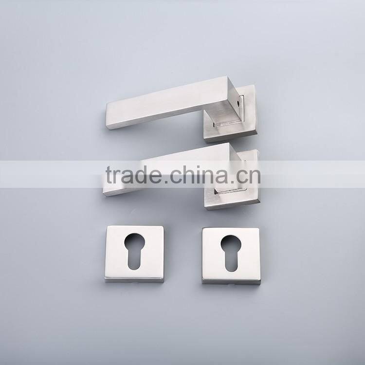 OEM 304 SS inox hollow handles, stainless steel solid door handle
