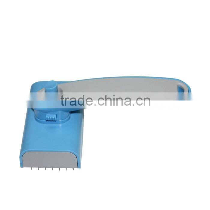 Pet Dog Cat Grooming Self Cleaning Slicker Hair Fur Brush Comb Shedding Tool