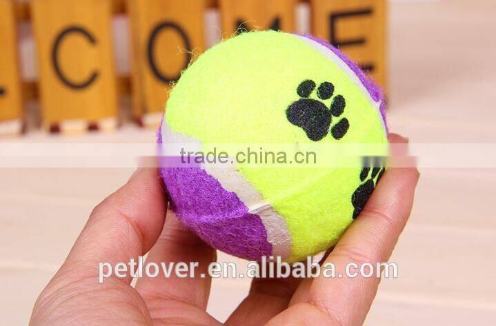 custom pet tennis balls for hot wholesale