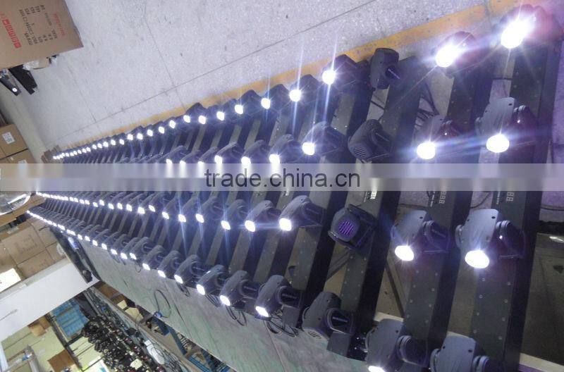 mini moving head beam light 10w led bar 4 heads