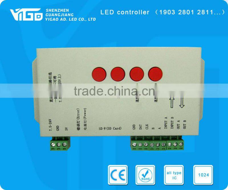 T1000s ws2811 led controller with sd card