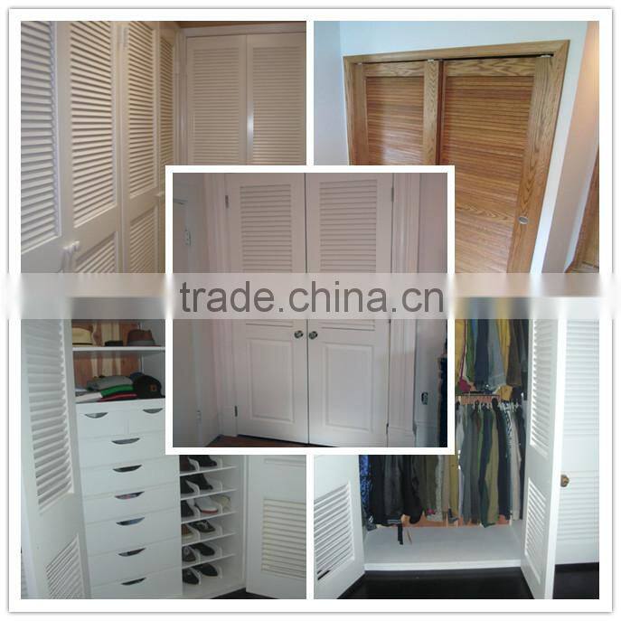 Traditional Sliding Closet Louver Door