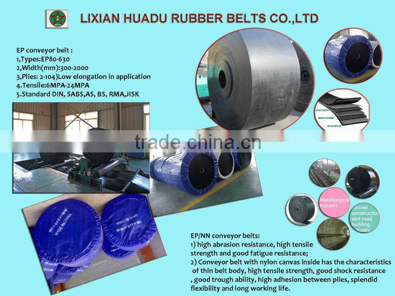 nylon fabric conveyor belt superior NN100 conveyor belt for agriculture