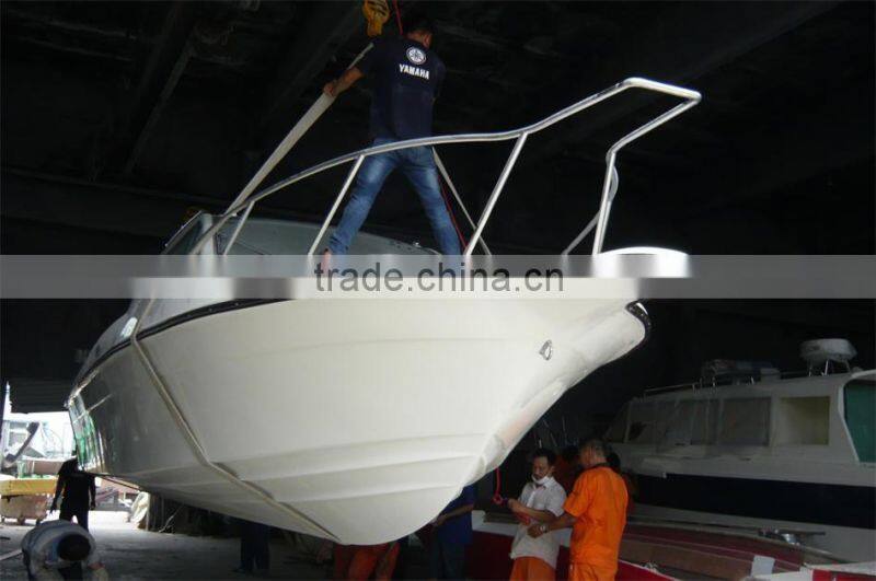 NEW 8.8m/9.8m fiberglass leisure yacht and fishing boat