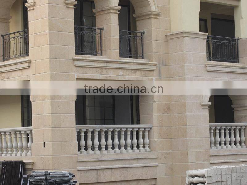 Yellow limestone for outdoor decoration, limestones tiles.