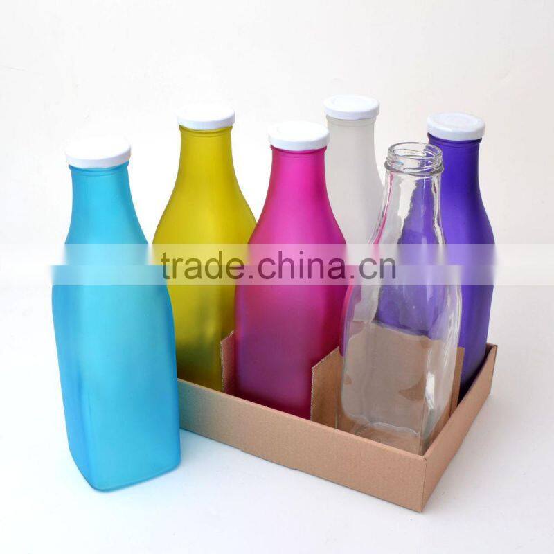 Hot Selling Glass Bottle Square Glass Bottle