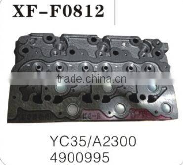 excavator cylinder head for YC35 A2300