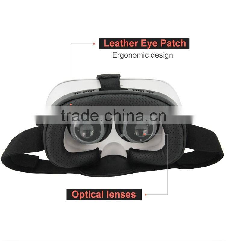 Virtual Display 3D Video Glasses VR BOX Headset Movie Game For 4~6 inch Smartphones