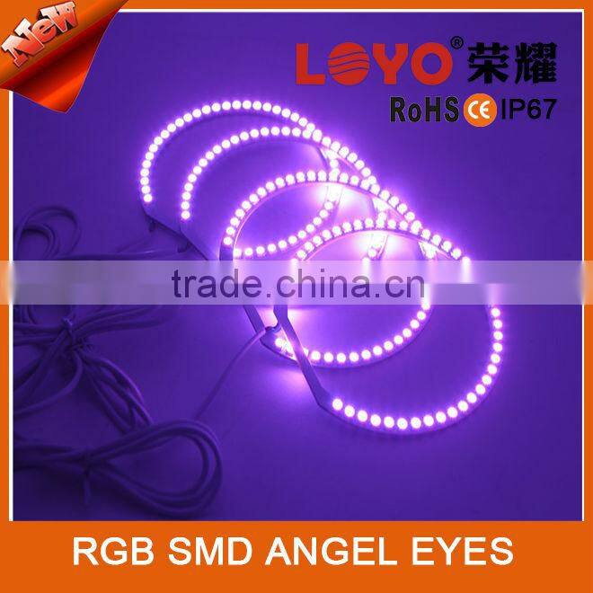Multi color Auto RGB SMD angel eyes super bright led angel eyes 12v smd angel eyes
