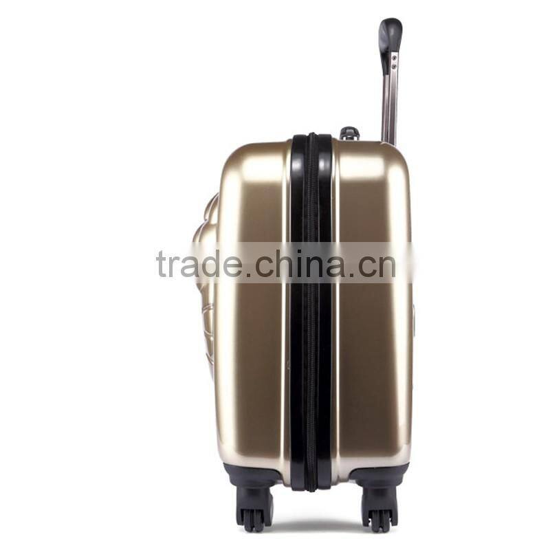 children department name and built-in caster functional kids suitcase