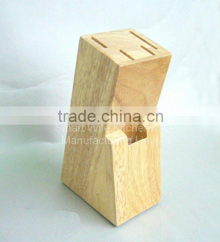 Smart Wife High Quality Wood Knife Block