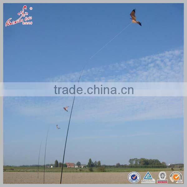 Crop protection kit Hawk kite great as a bird scarer with 6m pole and ground stake
