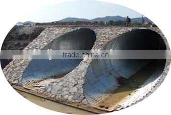 Embanked Corrugated Steel Culvert Pipe