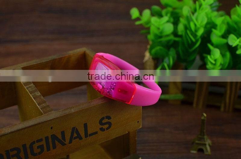2016 Promotional Logo Print LED Bracelet