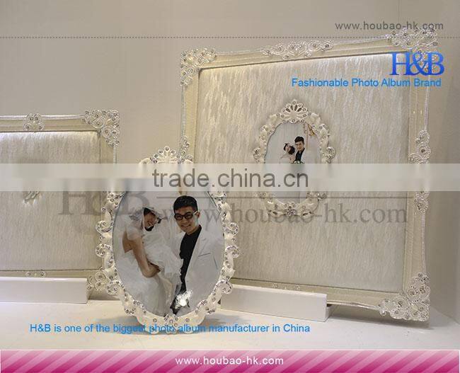 Elegant Leather Customized Photo Album/White Memory Photo Album