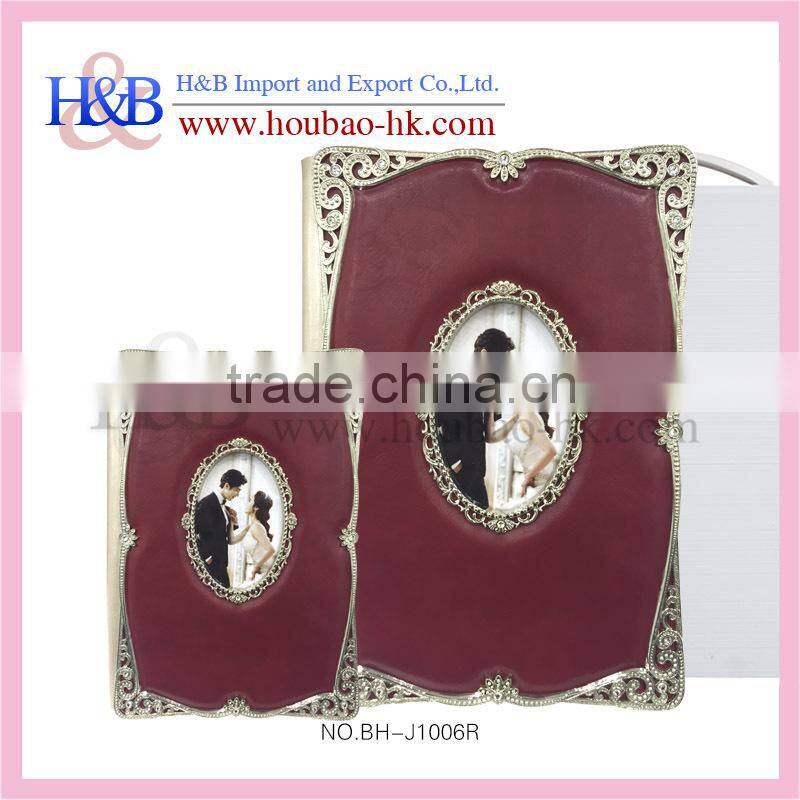 H&B NEW STYLE 8*12 leather cover italian wedding albums