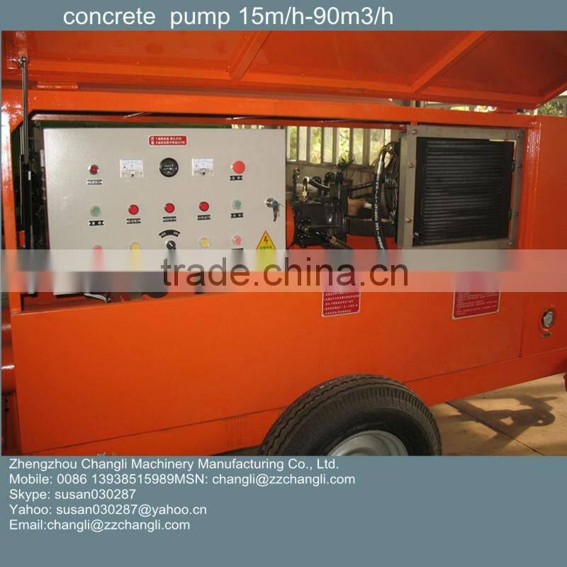 Performance Big Sized concrete pumps,pumps,concrete mixer pump 90m3/h
