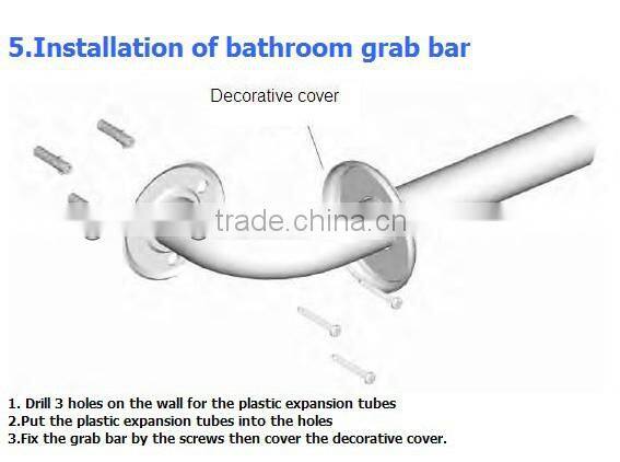 stainless steel grab bar(304 material) for sell