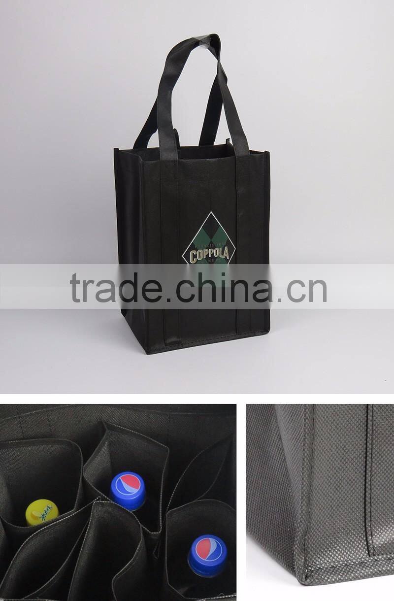 Reusable wine bottle gift bag