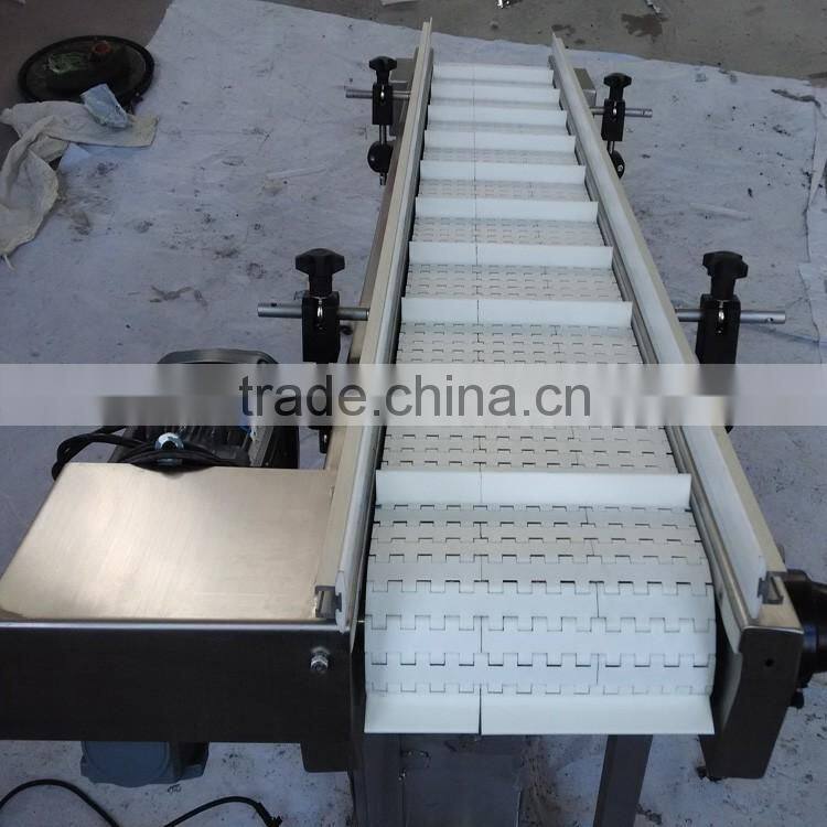 plastic belt lifting conveyor by customized