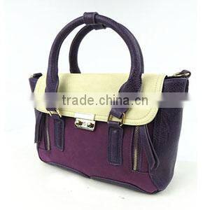 Zipper Decor Women Handbag New Arrival 2014 Wholesale Bags