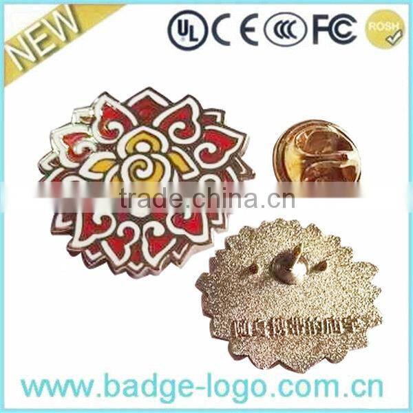 custom metal logo pin badges