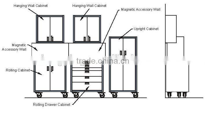 Stainless Steel Garage Storage System