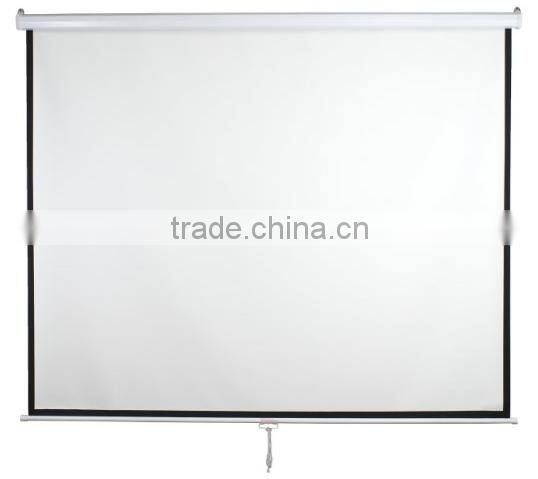Excellent Quality Convenient Helpful Manual Pull Down Projector Screen