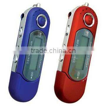 Hot Sale Shenzhen Mini Clip 4GB Mp3 Player Lcd With Fm Radio