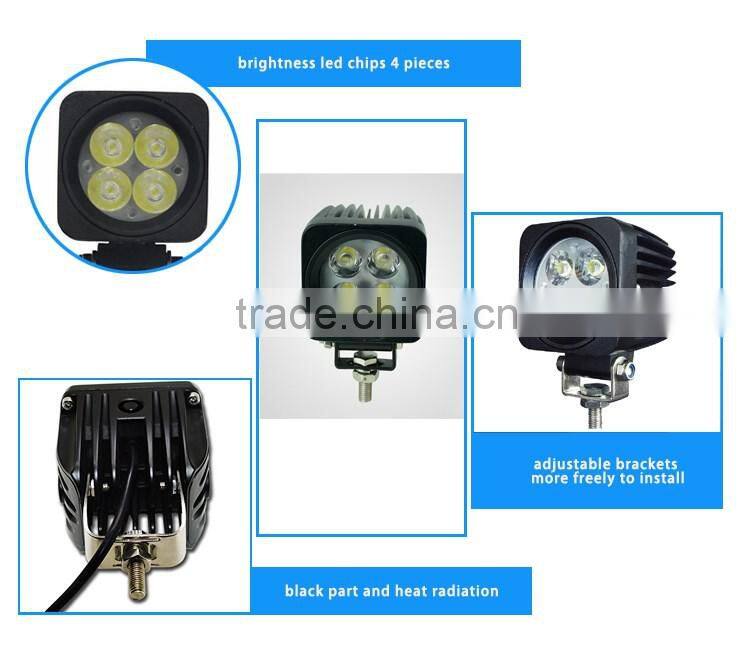 wholesale waterproof IP67 12v 12w led work light