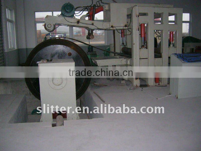 China automatic uncoiler machine for thickness 4-8 mm metal plate
