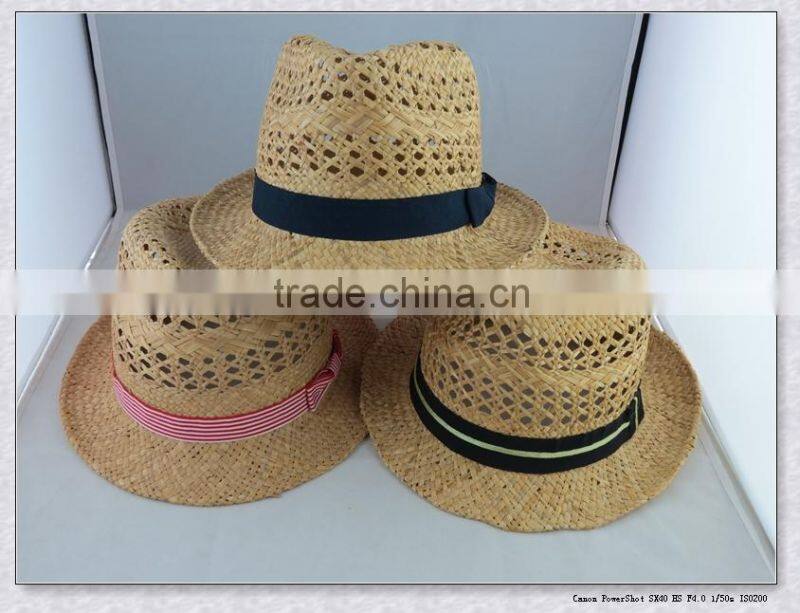 Fashion Design seagrass straw hat cheap