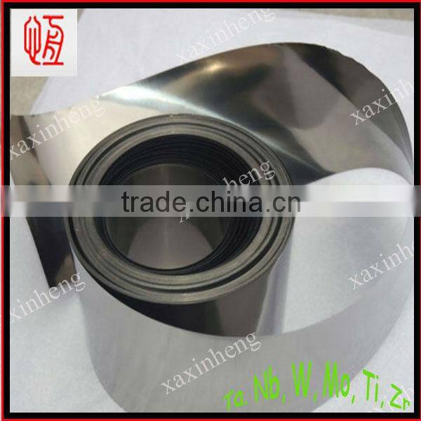 The high density best price 0.01mm thickness sputtering material and coating Materials Molybdenum foil