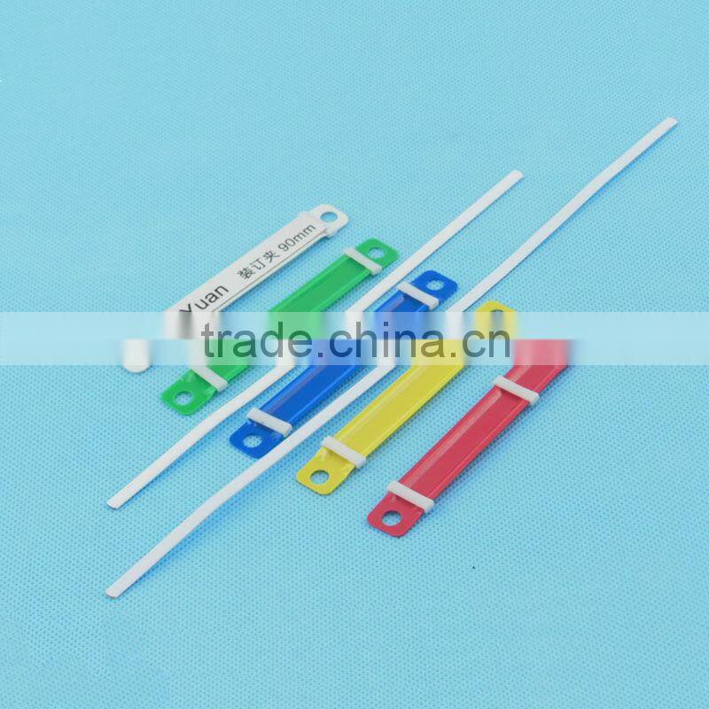 hot sell colorful plastic/metal paper file fastener