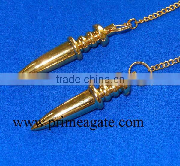 Golden Sword Metal Pendulum For Sale | pendulum for dowsing | Metal Pendulum For Sale