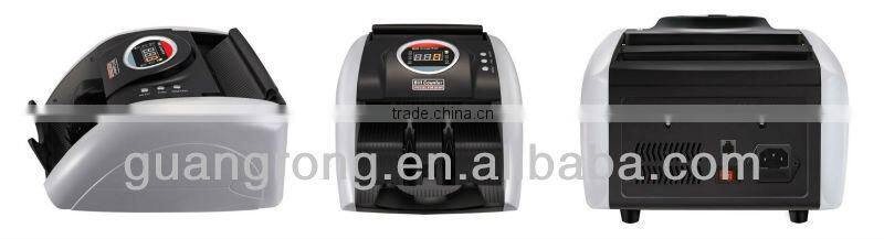 Banknote counting machine with counterfeit detections GR5200