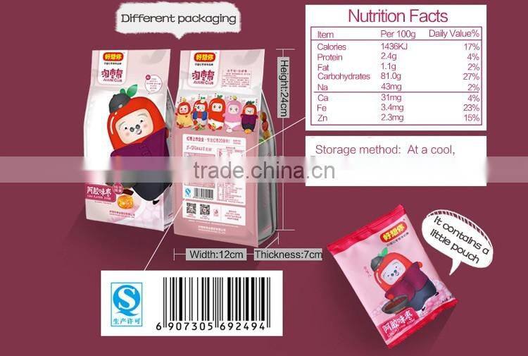 Dried chinese gelatine jujube