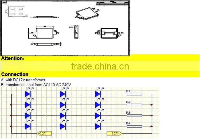 outdoor led module letter sign