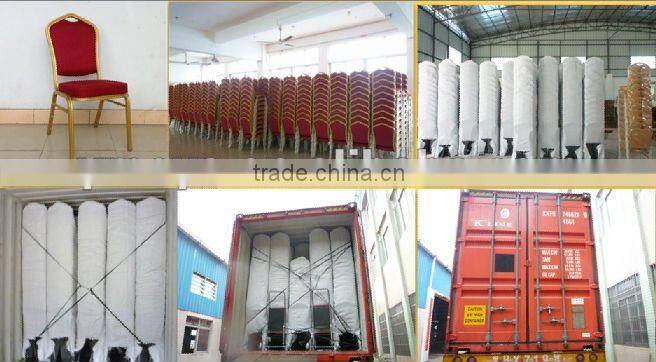 latest metal white wedding chair