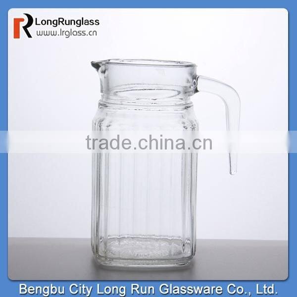 LongRun Home Essentials new product for 2015 oversized water glass jars with glass hermatic lid