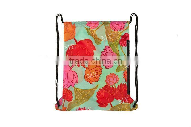 2015 Hot Sale Reusable Printed Backack Bag