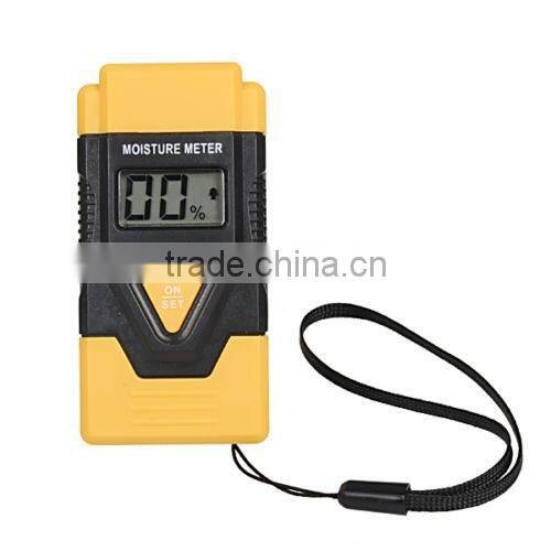 2016 new mini 3in1 2Pins LCD Digital Wood Moisture Meter Concrete Plaster Cardboard Tester DM1100