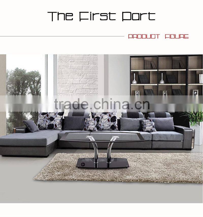 Living Room furniture Glass Cafe Furniture , Coffee Table Design CT-1562B